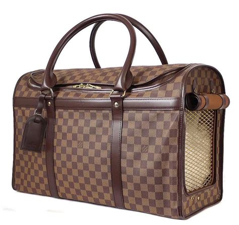 louis vuitton replica dog carrier bag|louis vuitton dog leash.